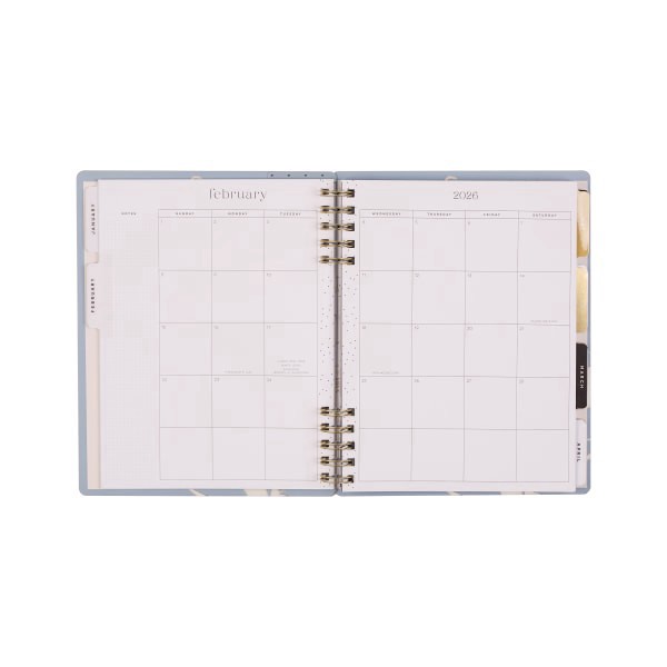 slide 7 of 10, 2026 Happy Planner Monthly/Weekly Classic Customizable Twin Loop Planner, 7"" x 9-1/4"", Mod Silhouette, January To December, PZ0017C013, 1 ct