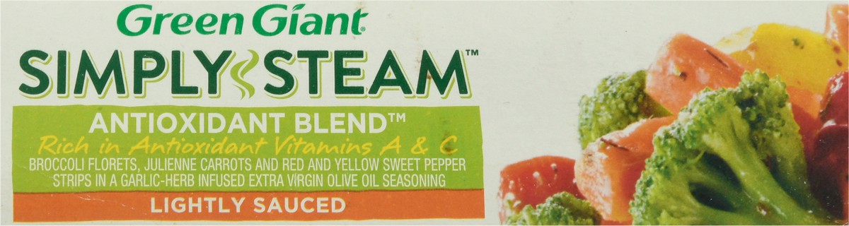 slide 8 of 13, Green Giant Simply Steam Lightly Sauced Antioxidant Blend 7 oz, 7 oz