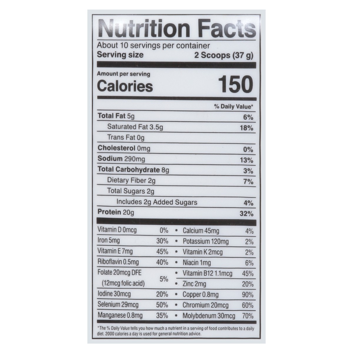 slide 6 of 11, KOS Organic Vanilla Flavored Plant Protein 13.05 oz, 13.05 oz