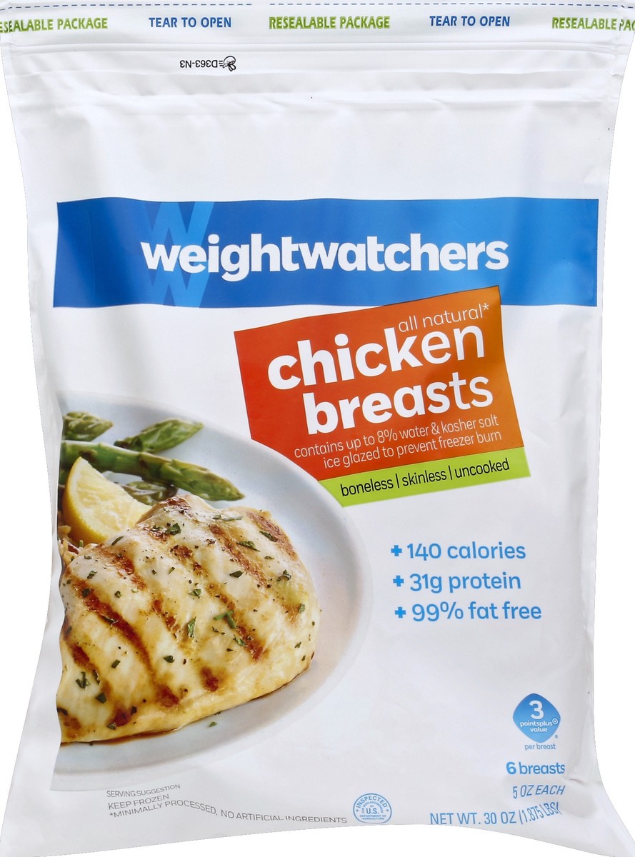 slide 1 of 5, Weight Watchers Chicken Breasts 6 ea, 6 ct