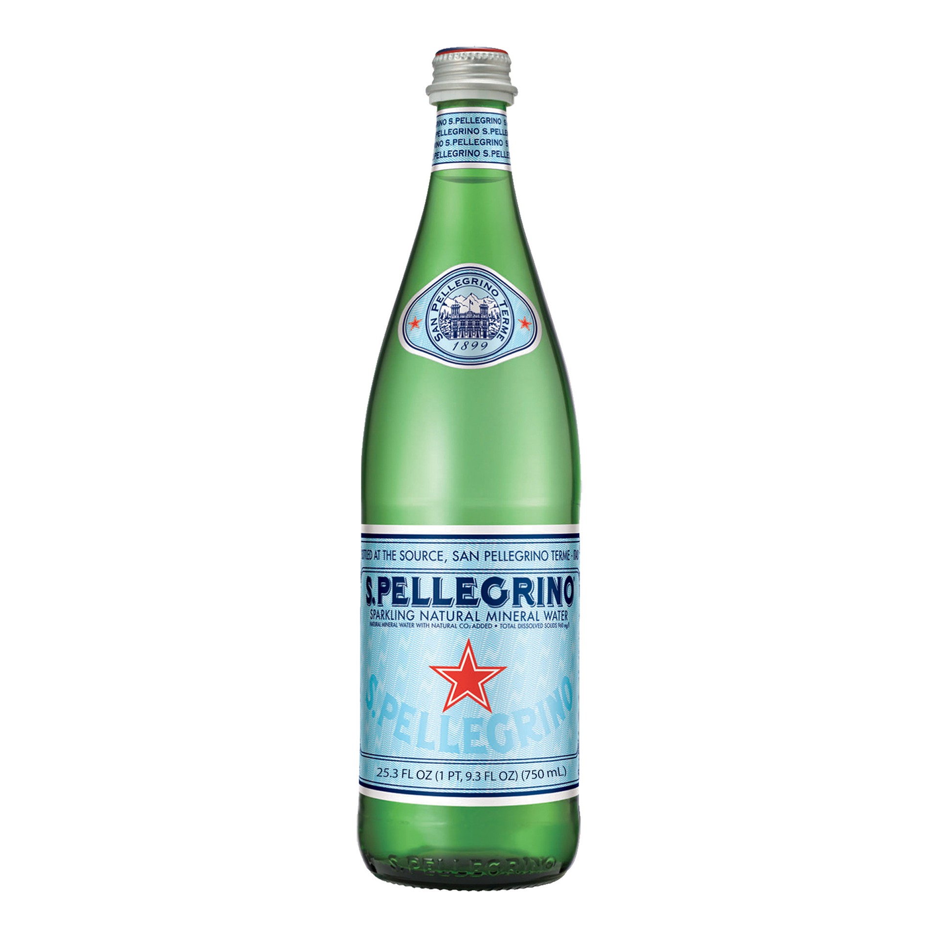 slide 1 of 5, S.Pellegrino Sparkling Natural Mineral Water- 25.3 oz, 25.3 oz