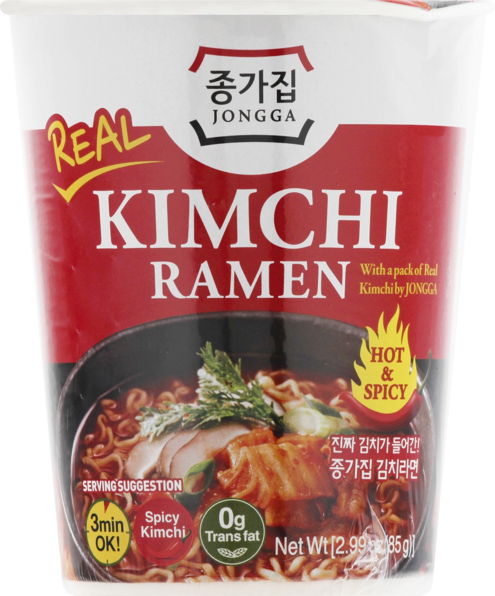 slide 8 of 13, Jongga Jonnga Real Kimchi Ramen Cup - 2.99 OZ, 2.99 oz