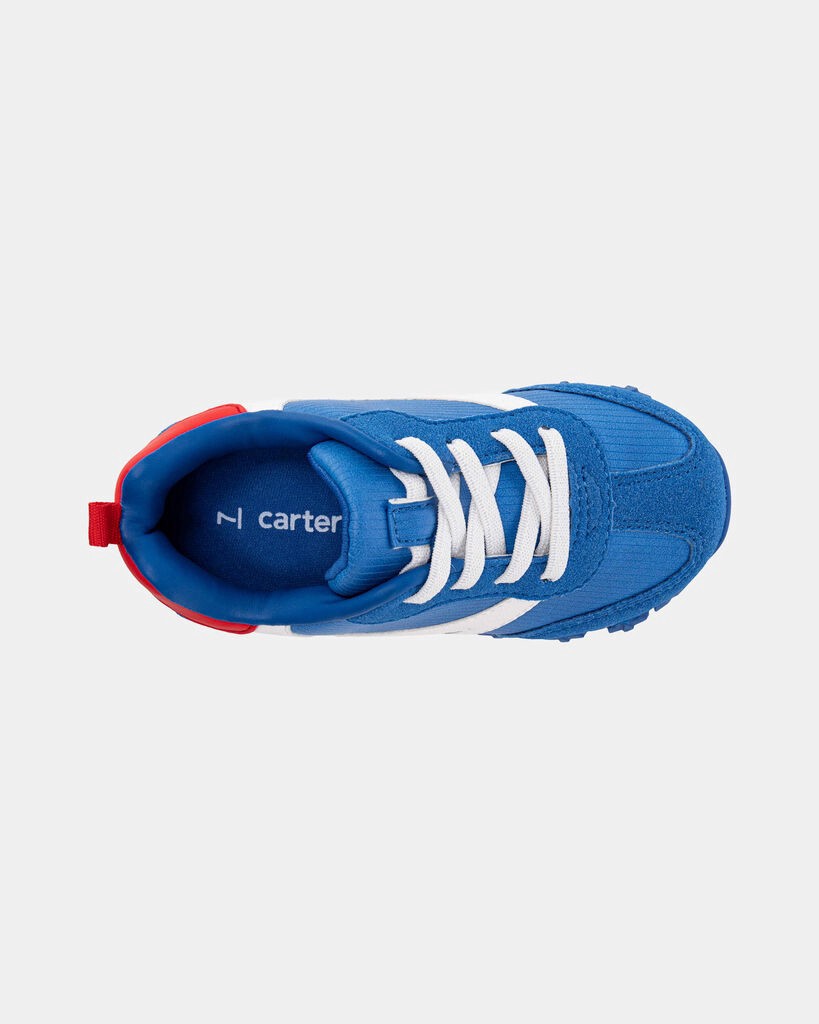 slide 2 of 6, Carter's Carters Toddler Boy Athletic Sneakers - Blue/White Blue 11, 1 ct