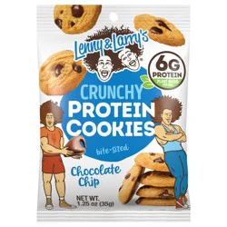 Lenny & Larry's The Complete Crunchy Cookies, Chocolate Chip, 1.25oz