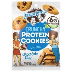 Lenny & Larry's The Complete Crunchy Cookies, Chocolate Chip, 1.25oz