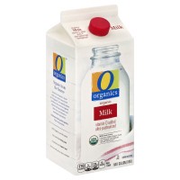 slide 1 of 5, O Organics Organic Milk Whole, 