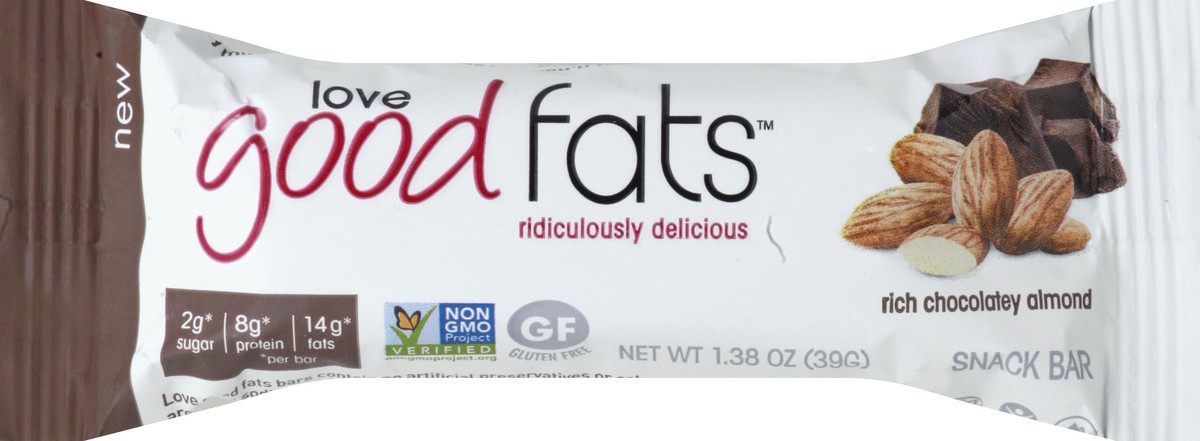 slide 3 of 7, Love Good Fats Snack Bar 1.38 oz, 1.38 oz