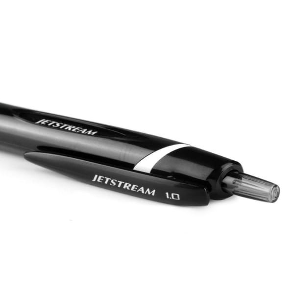 slide 8 of 13, uni-ball Jetstream Elements Ballpoint Pens, Medium Point (1.0mm), Black Ink, 5-Count, 1 ct