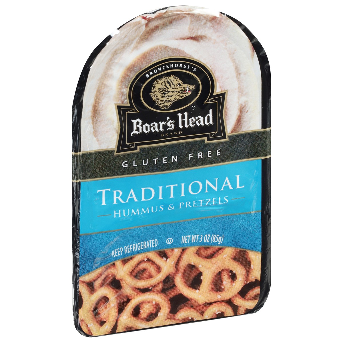 slide 8 of 11, Boar's Head Hummus & Pretzels, 3 oz