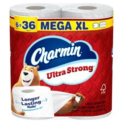 Charmin Ultra Strong Bath Tissue 6 Extra Large Rolls