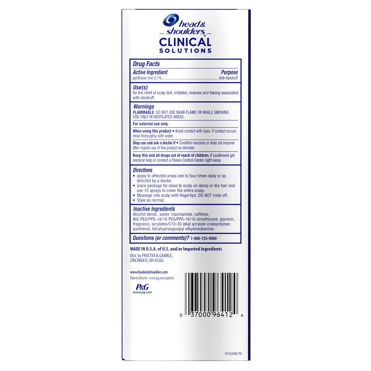 slide 3 of 4, Head & Shoulders Dandruff Treatment 125 ml, 125 ml