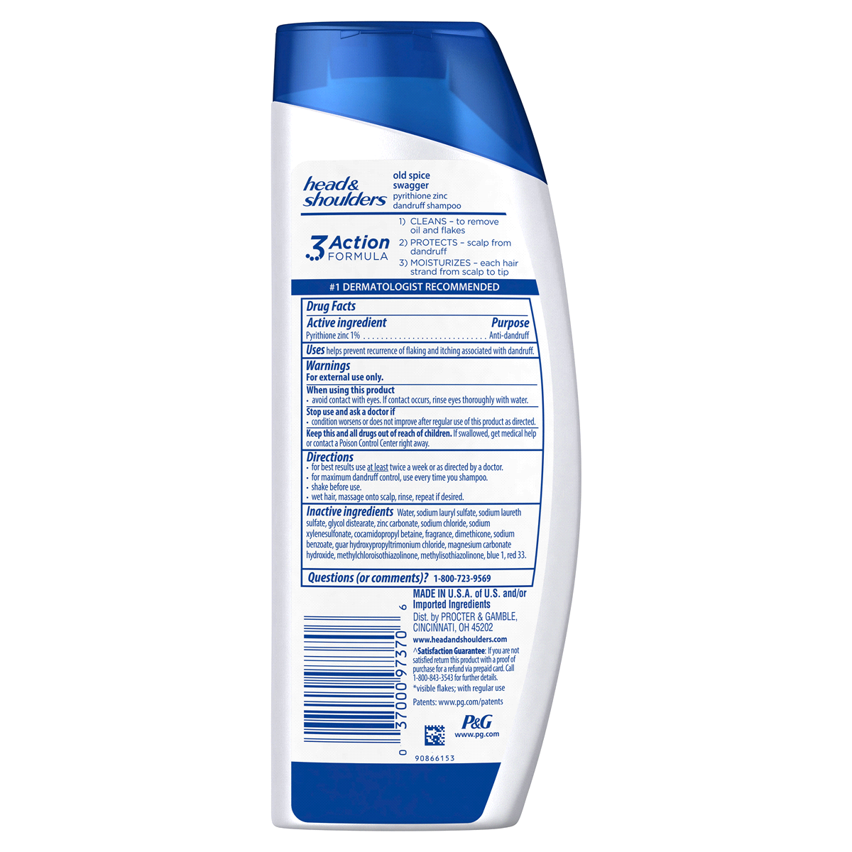 slide 2 of 3, Head & Shoulders Shampoo 23.7 oz, 23.7 oz