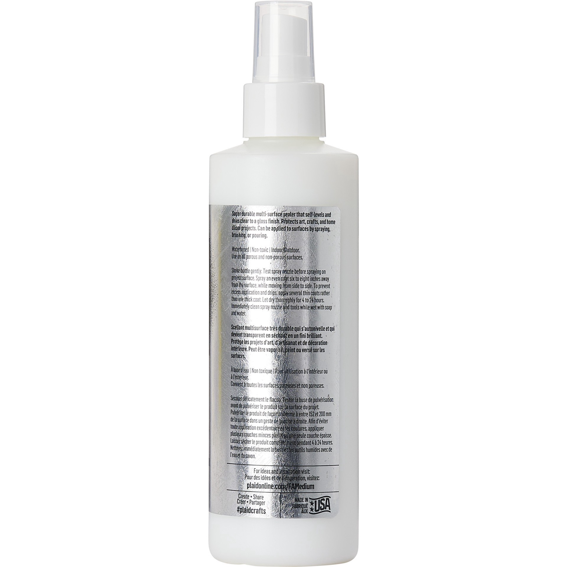 slide 3 of 3, Folkart Select Seal Gloss Sealer, 8 fl oz