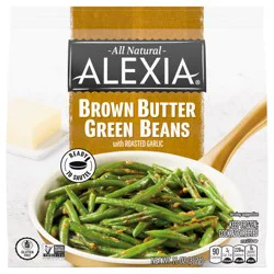 Alexia Brown Butter Green Beans, Frozen Vegetables, 11 oz.