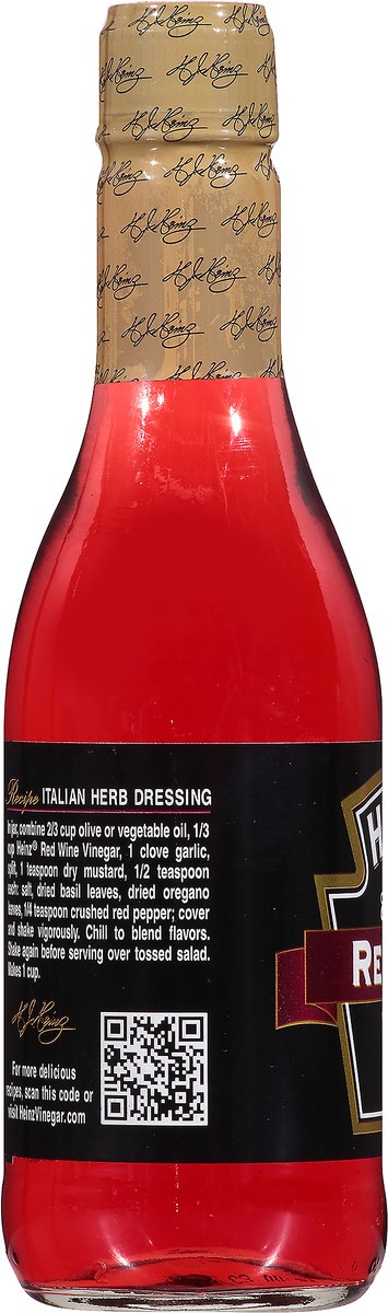 slide 7 of 7, Heinz Gourmet Red Wine Vinegar, 12 fl oz Bottle, 12 fl oz