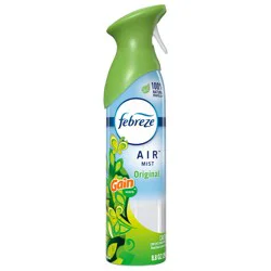 Febreze Air Freshener Spray, Odor-Fighting Room Spray, Gain Original Scent, 8.8oz, 1 Count
