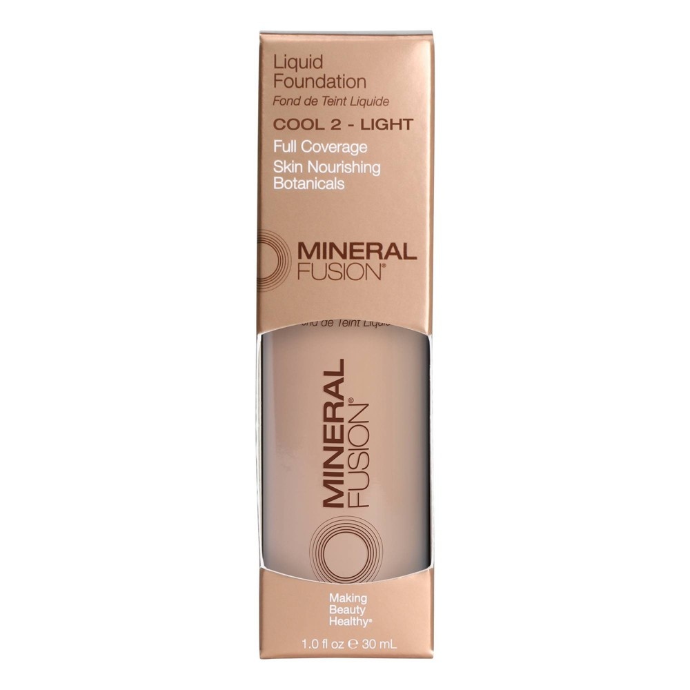 slide 2 of 4, Mineral Fusion Age-Defying Liquid Foundation - Cool 2 - Light - 1.0 fl oz, 1 fl oz