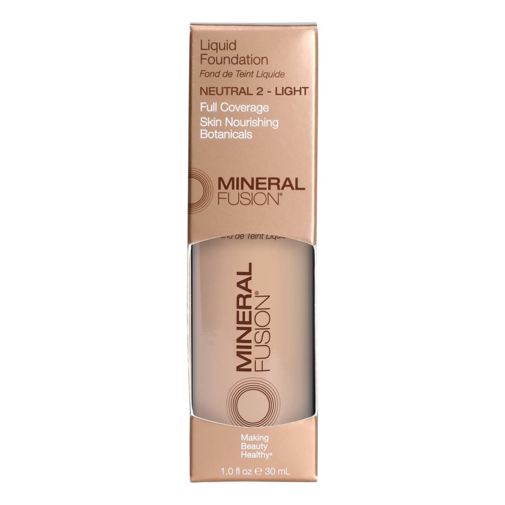 slide 3 of 4, Mineral Fusion Age-Defying Liquid Foundation - Neutral 2 - Light - 1.0 fl oz, 1 fl oz