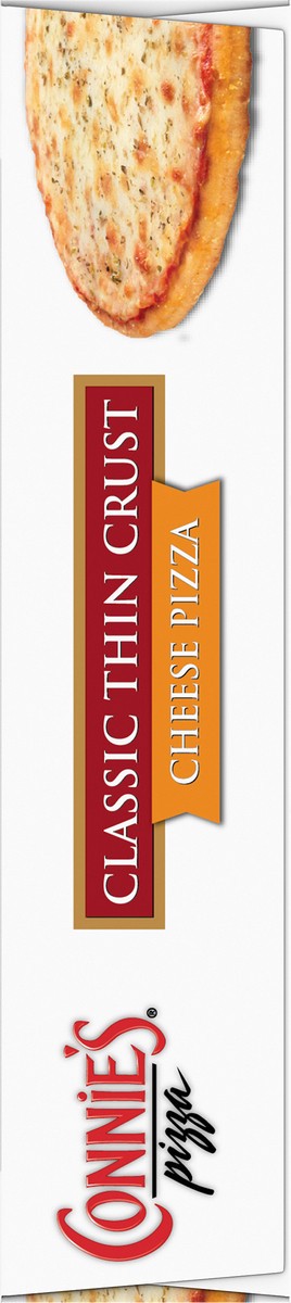 slide 12 of 13, Connie's Cheese Classic Thin Crust Pizza, 7.7 oz