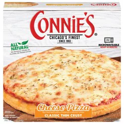 Connie''s Classic Thin Crust Cheese Pizza 7.7 oz