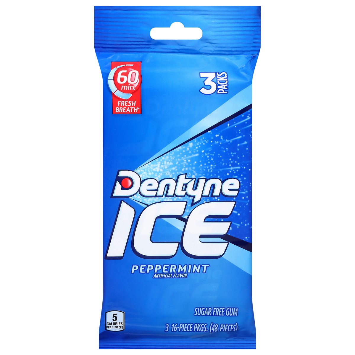 slide 1 of 16, Dentyne Gum, Sugar Free, Peppermint- 16 ct, 16 ct