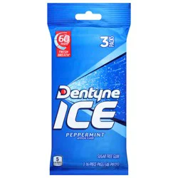 Dentyne Gum, Sugar Free, Peppermint- 16 ct