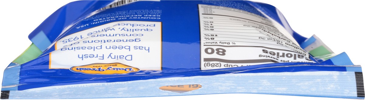 slide 9 of 9, Dairy Fresh Low-Moisture Part-Skim Mozzarella Fancy Shredded Cheese 8 oz, 8 oz