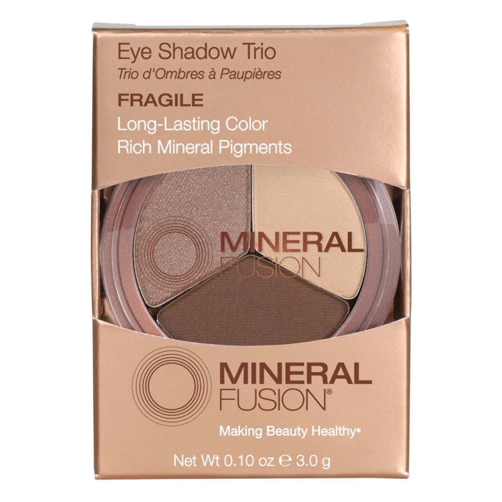 slide 8 of 8, Mineral Fusion Eye Shadow Trio - Fragile - 0.10oz, 0.1 oz