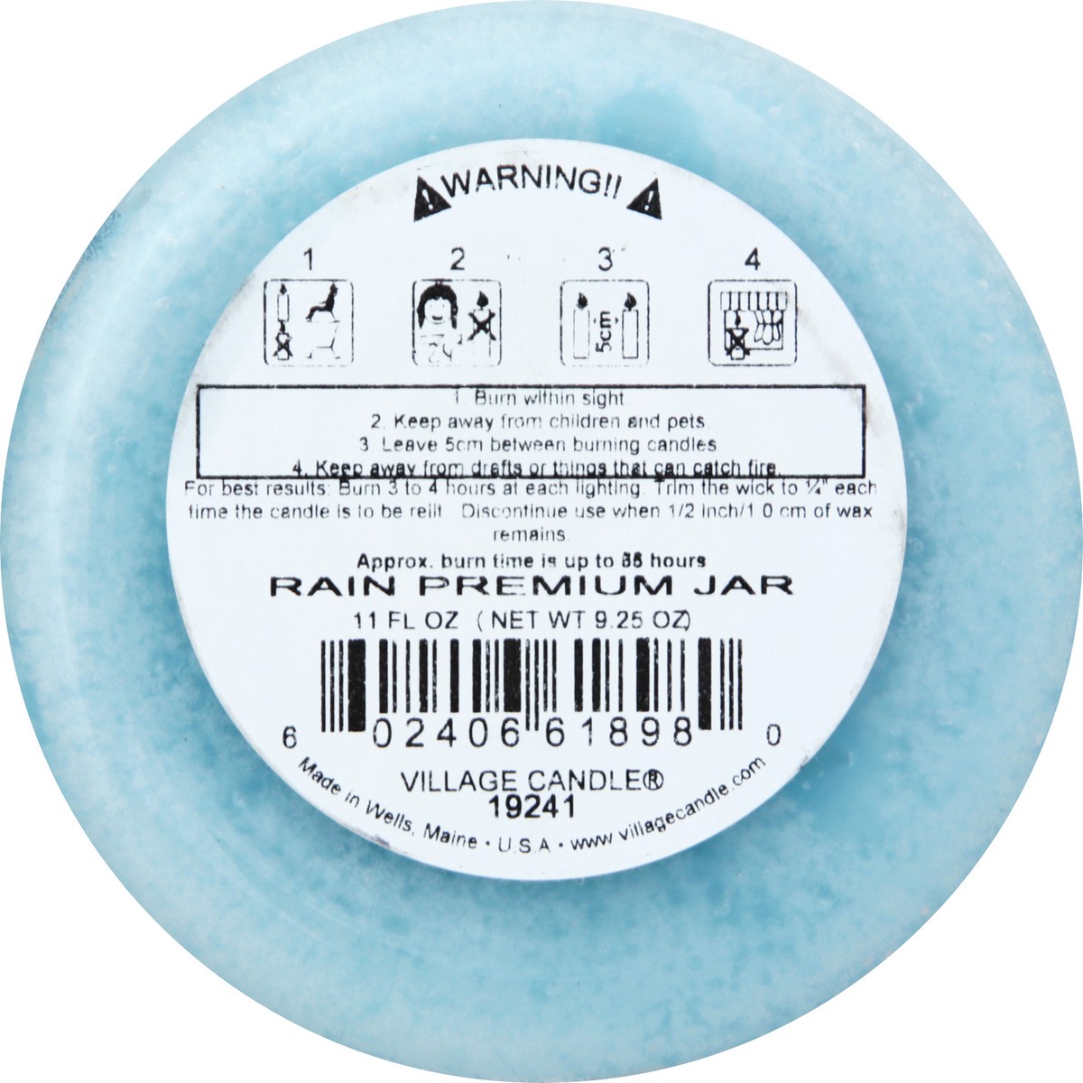 slide 2 of 6, Village Candle Rain, 11 oz