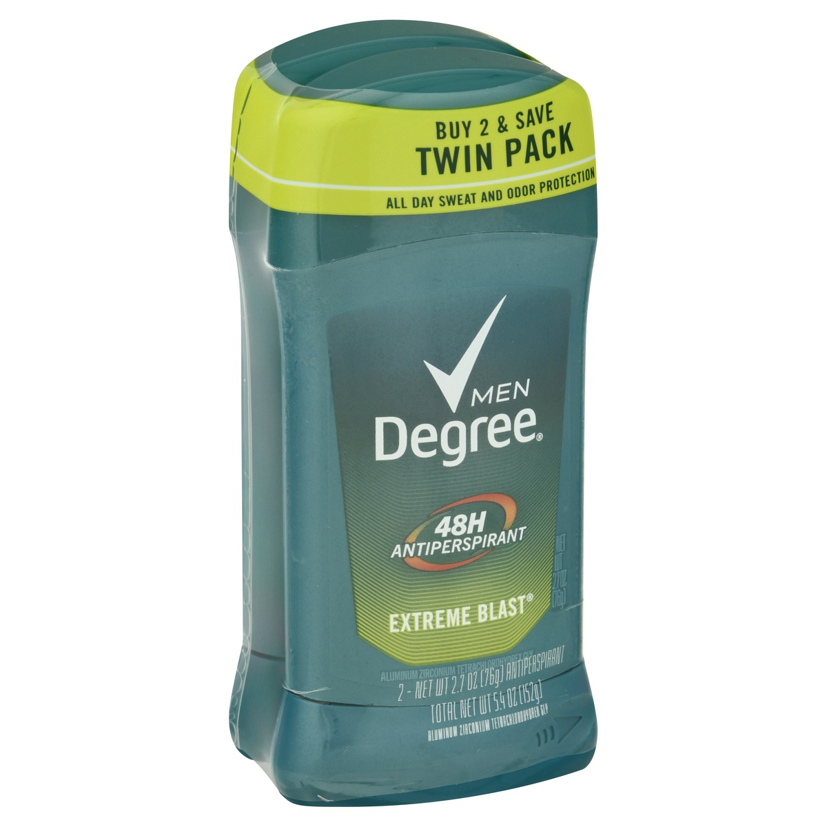 slide 5 of 9, Degree Men Extreme Blast Antiperspirant And Deodorant, 2 ct; 2.7 oz