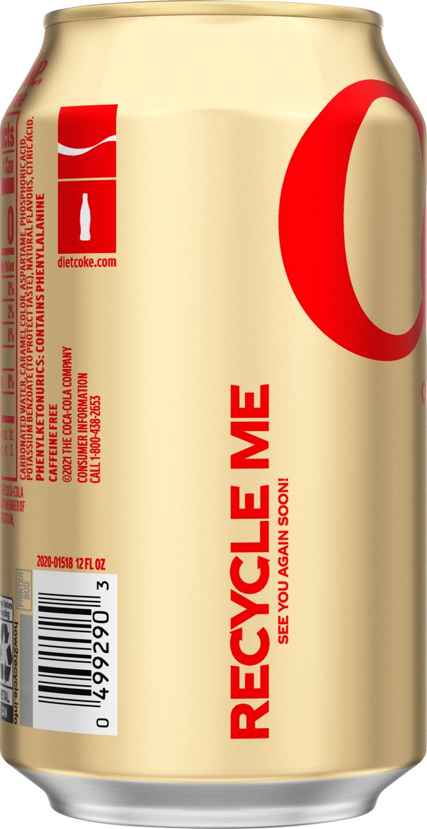 Diet Coke CaffeineFree Can, 12 fl oz 6 ct Shipt