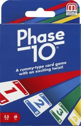 Mattel Phase 10 Card Game 1 ea