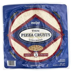 Meijer Pizza Crust Thin