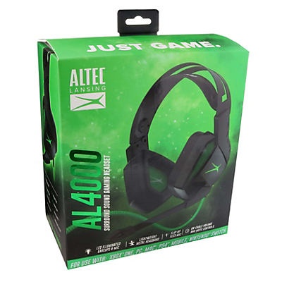 slide 1 of 1, Altec Lansing Surround Sound Gaming Headset, 1 ct