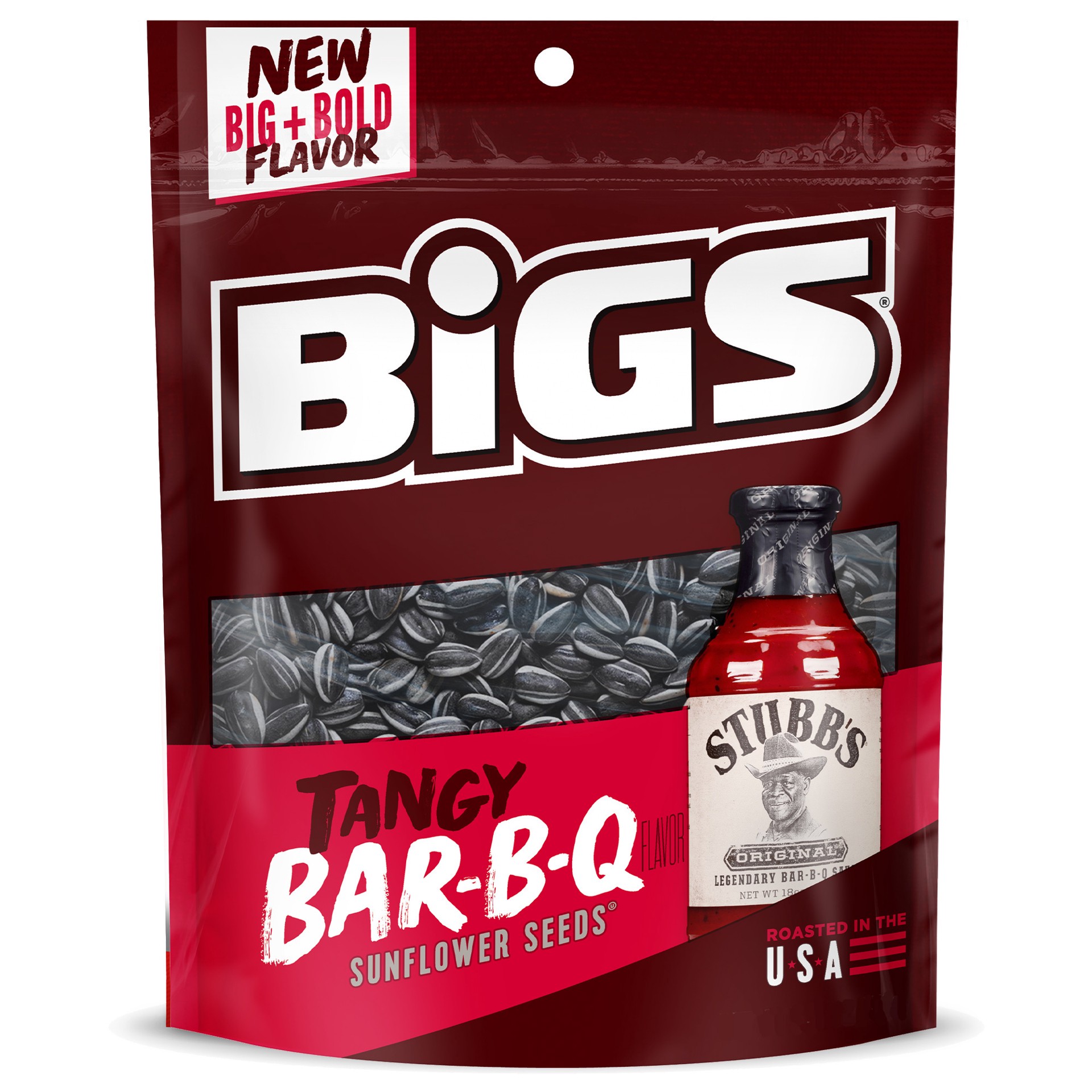 slide 1 of 5, BIGS Tangy Bar-B-Q Sunflower Seeds 5.35 oz, 5.35 oz