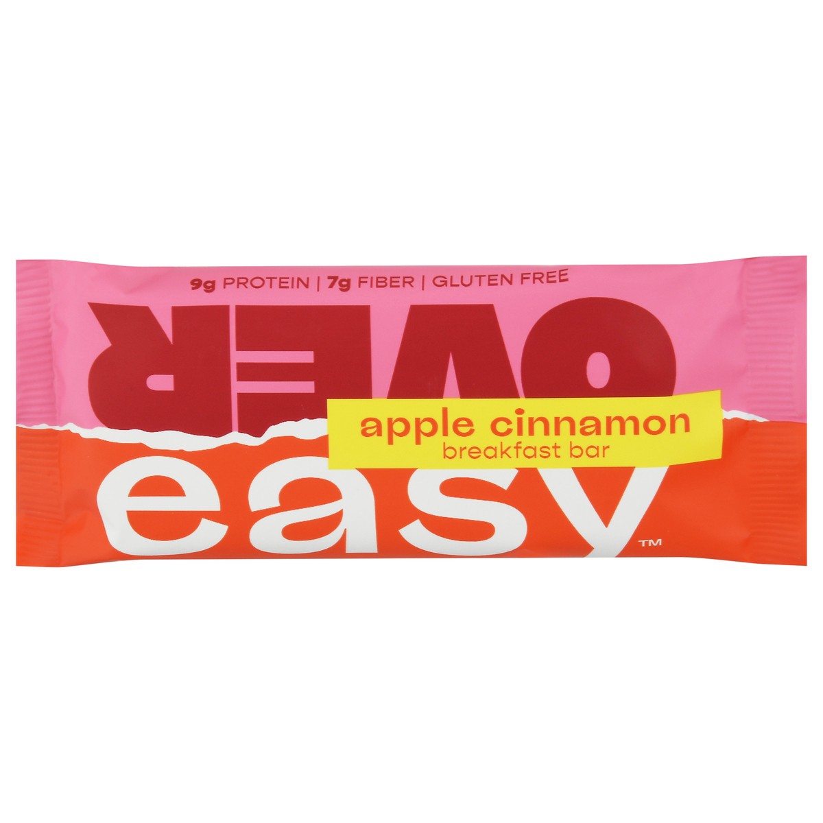 slide 1 of 13, Over Easy Apple Cinnamon Breakfast Bar, 1.8 oz