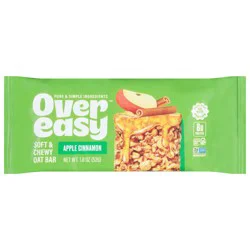Over Easy Soft & Chewy Apple Cinnamon Oat Bar - 1.8 oz