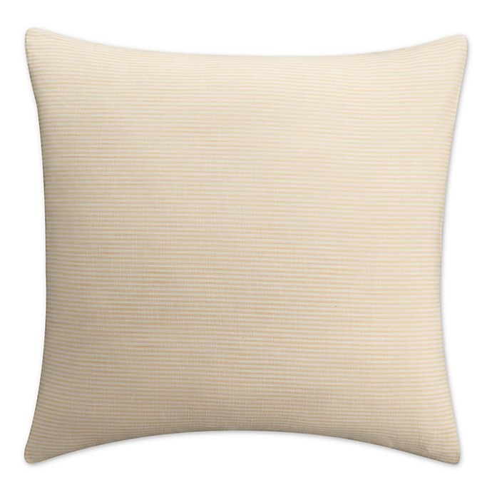 slide 1 of 1, KAS Seneca European Pillow Sham - Yellow, 1 ct