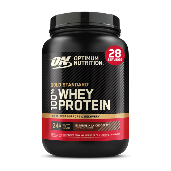slide 1 of 1, Gold Standard Instantized 100% Whey, Extreme Milk Chocolate, 2 lb