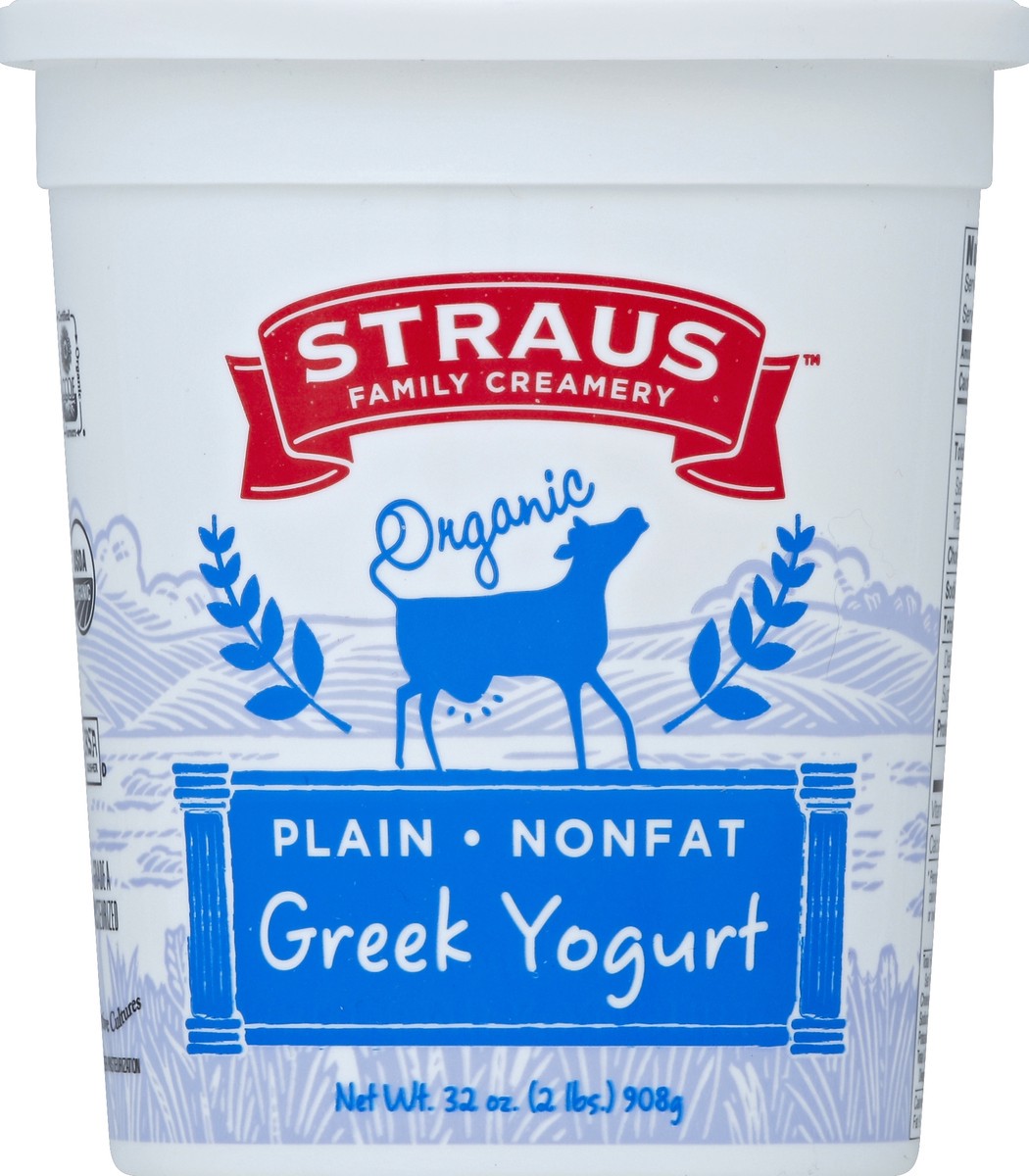 slide 3 of 3, Straus Family Creamery Yogurt 32 oz, 32 oz