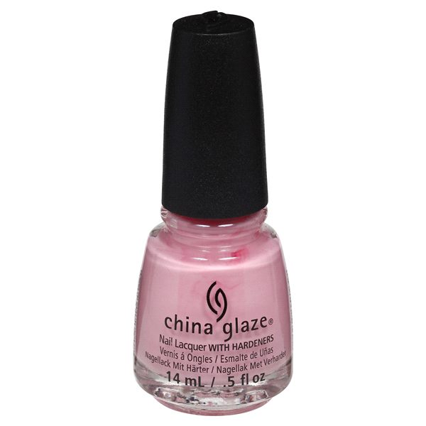 slide 1 of 5, China Glaze Nail Lacquer With Hardeners Some-Thing Sweet, 5 oz