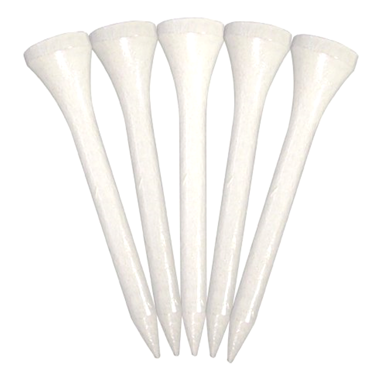 slide 2 of 3, Pride Golf Tees White, 50 ct; 2 1/8 in