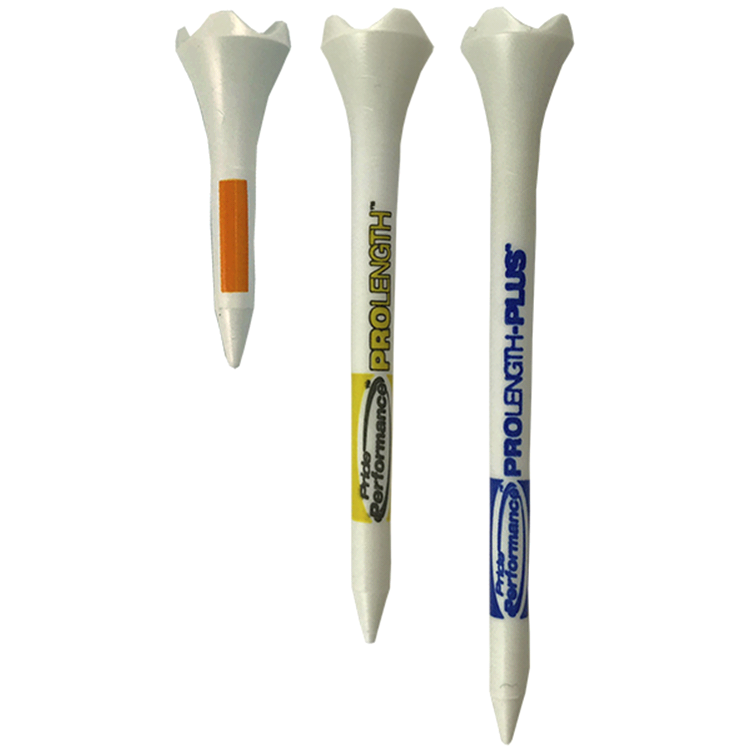 slide 2 of 3, Pride Professional Tee System Pride Performance Tee, Blue, 30 ct