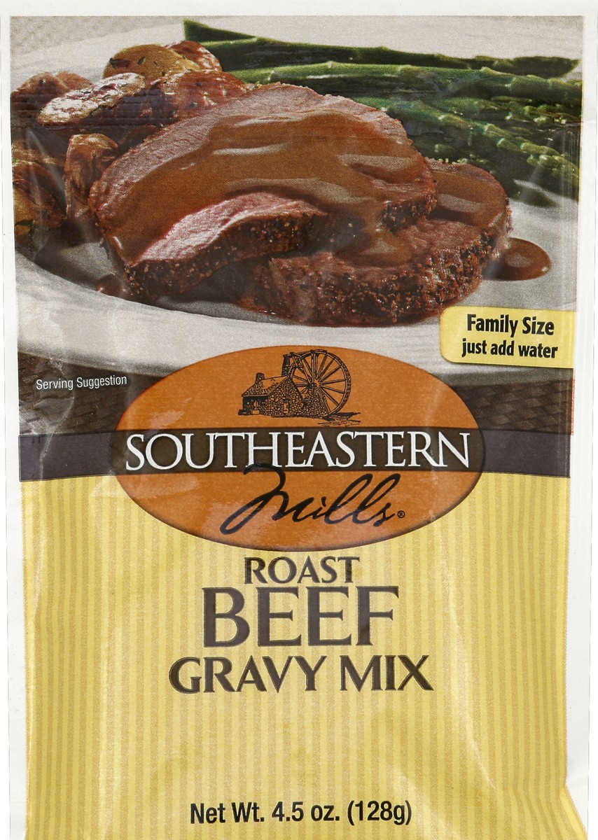 slide 2 of 3, Southeastern Mills Roast Beef Gravy Mix Family Size 4.5 oz, 4.5 oz