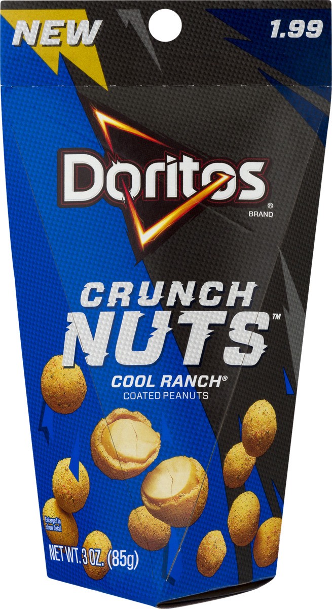 slide 6 of 7, Doritos Crunch Nuts Coated Peanuts Cool Ranch 3 Oz, 3 oz