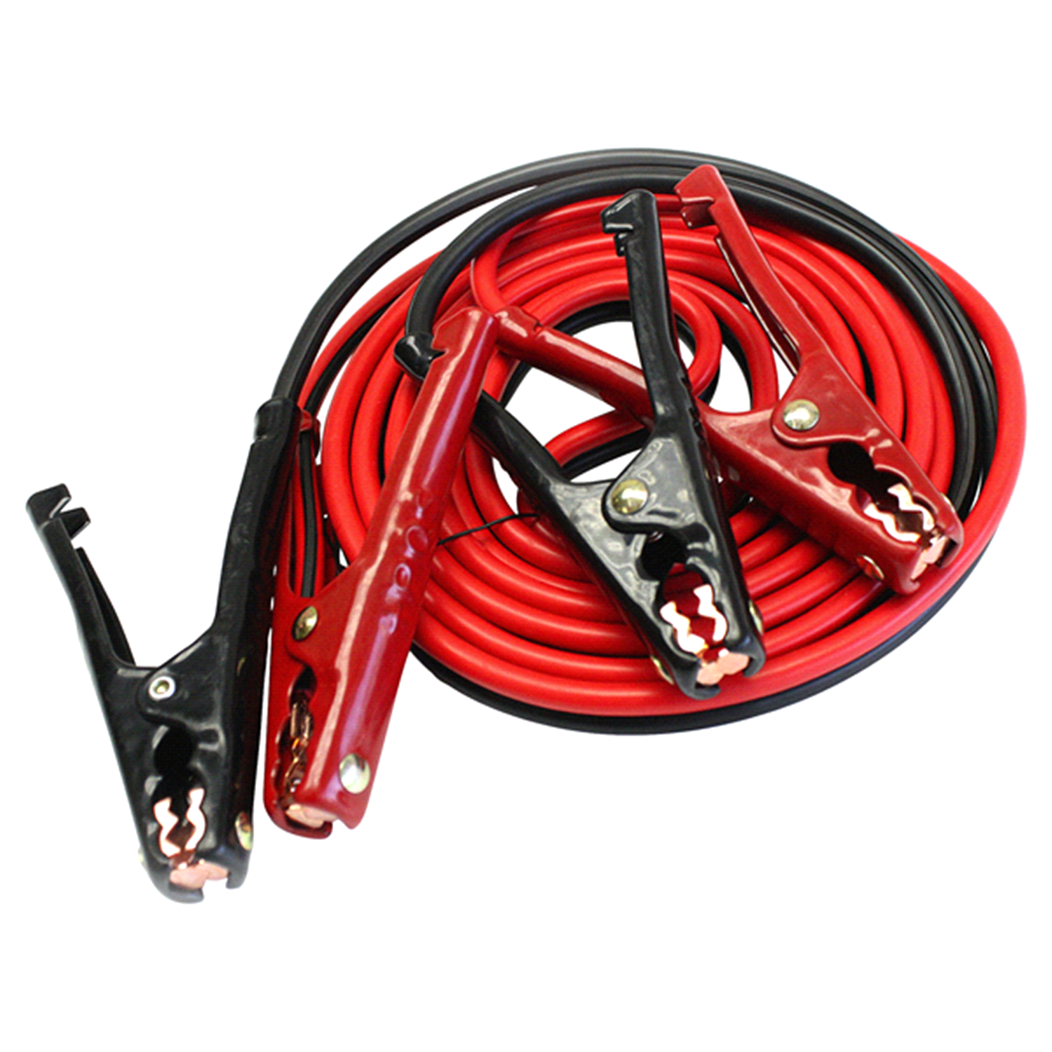 slide 1 of 1, Justin Case, 8 Gauge Booster Cables, 12 ft