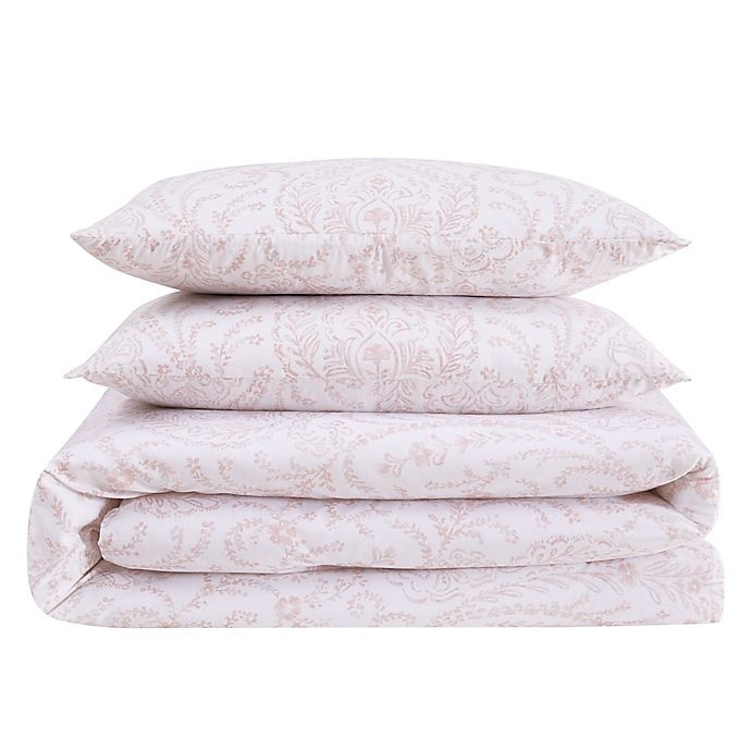 slide 2 of 4, Charisma Damask Full/Queen Comforter Set - Blush, 3 ct