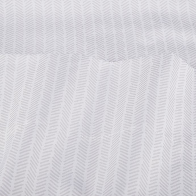 slide 2 of 4, Simply Essential Truly Soft Microfiber Twin Sheet Set - Grey Chevron, 1 ct