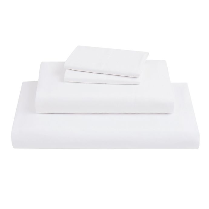 slide 4 of 5, Simply Essential Truly Soft Microfiber Queen Solid Sheet Set - White, 1 ct