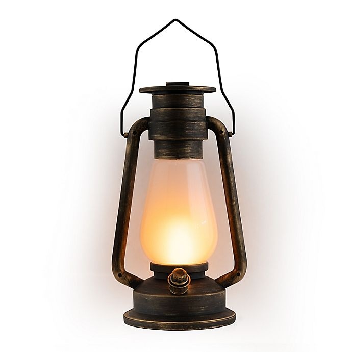 slide 2 of 2, Sterling & Noble Fisherman Lantern - Bronze, 12 in